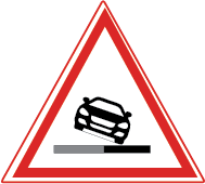 Soft verge ahead