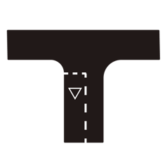 Crossing this line without stopping is prohibited
