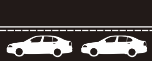 Overtaking is allowed if no vehicle is coming from the opposite side