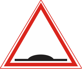 Uneven road